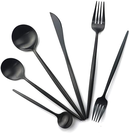36-Delige Minimalistische Bestekset – Elegante En Moderne Eetgerei.
