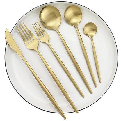36-Delige Minimalistische Bestekset – Elegante En Moderne Eetgerei.