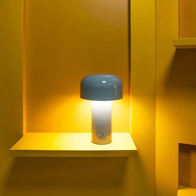 Draagbare USB Oplaadbare Touch Nachtkastlamp – Moderne Woonkamer Decoratieverlichting