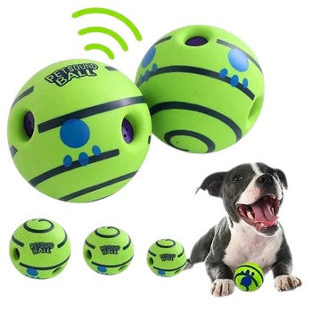 Interactieve Rubbere Speelbal – Kauwspeeltje voor Honden & Katten