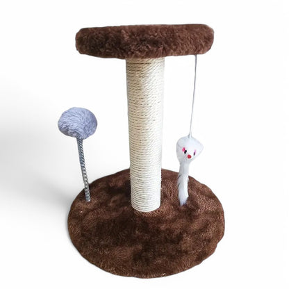 Kattenkrabpaal met Hangend Muisspeeltje