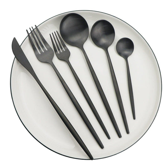 36-Delige Minimalistische Bestekset – Elegante En Moderne Eetgerei.